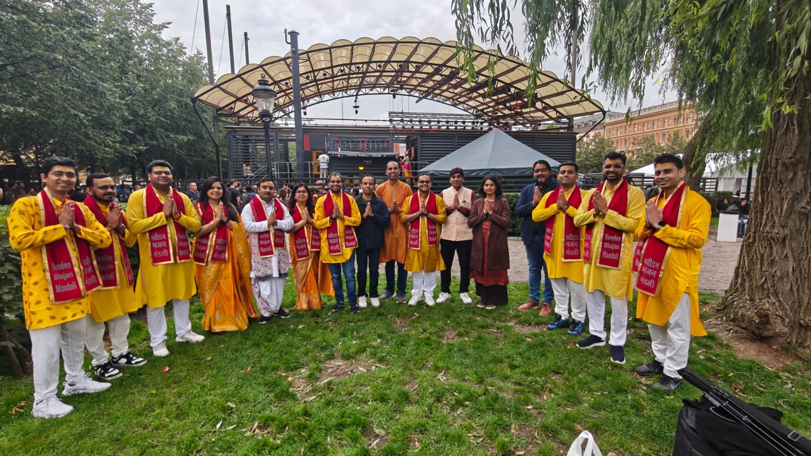 Namaste Stockholm performers